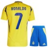 Oficiální Fotbalový Dres Al Nassr Ronaldo 7 Domácí 2024-25 pro Děti